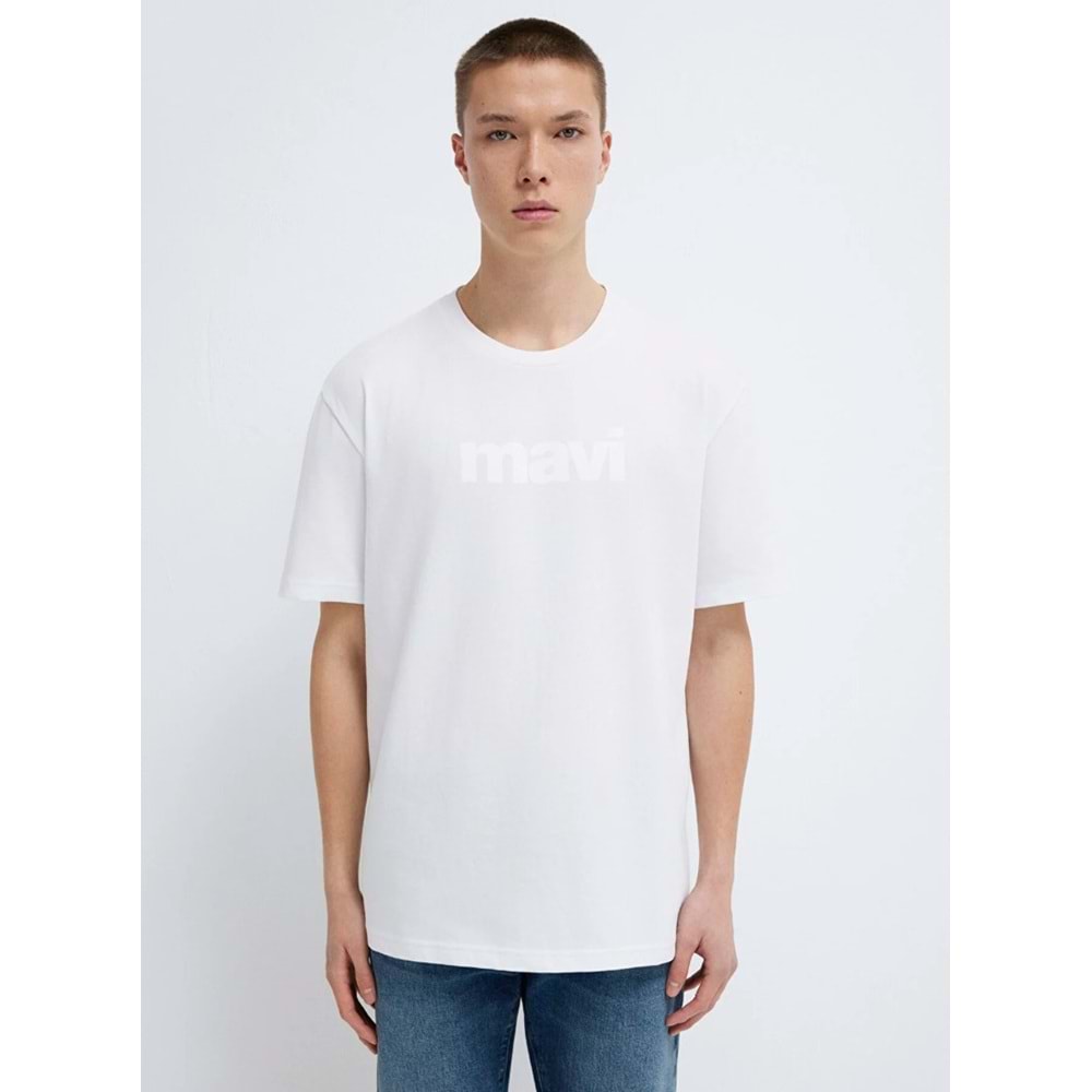 Mavi M0611807-620 Mavi Baskılı T-Shirt Erkek Tişort