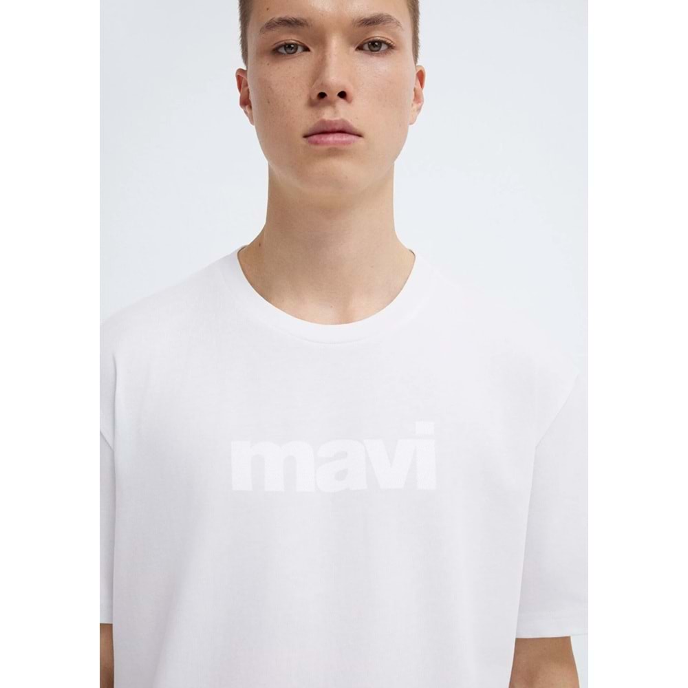 Mavi M0611807-620 Mavi Baskılı T-Shirt Erkek Tişort