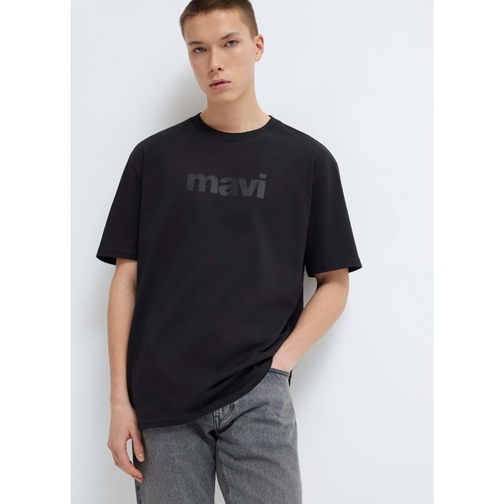 Mavi M0611807-900 Mavi Baskılı T-Shirt Erkek Tişort