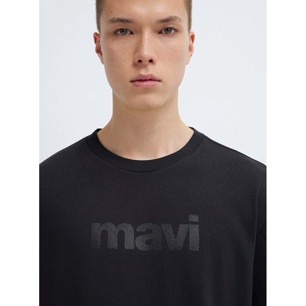 Mavi M0611807-900 Mavi Baskılı T-Shirt Erkek Tişort
