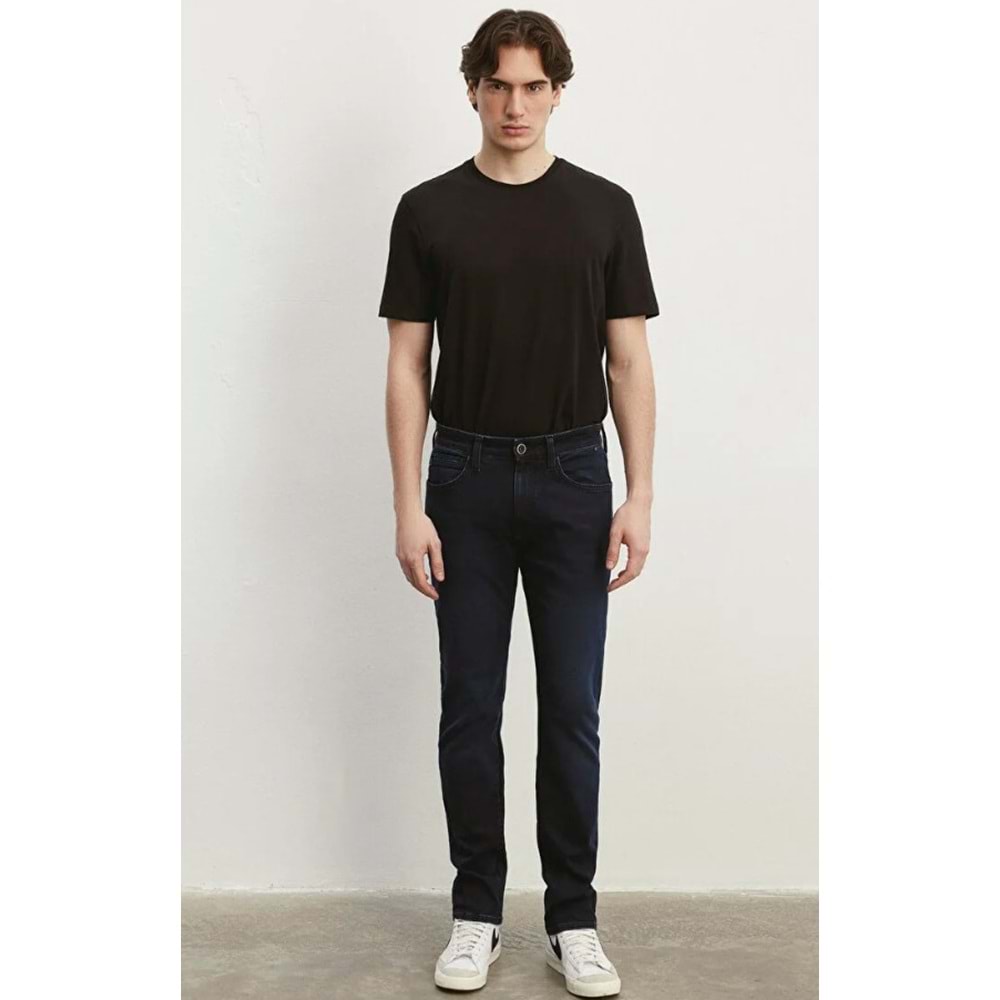 Mavi 0035186541 Marcus Pro Sport Mürekkep Mavi Jean Pantolon Erkek Kot Pantolon