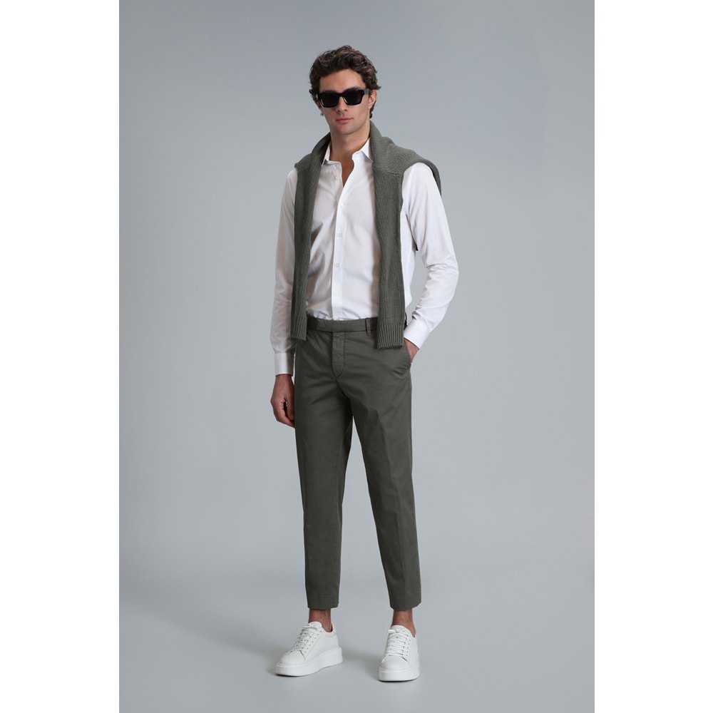 Lufian 111190312 Plus Smart Erkek Chino Pantolon Slim Fit Erkek Pantolon