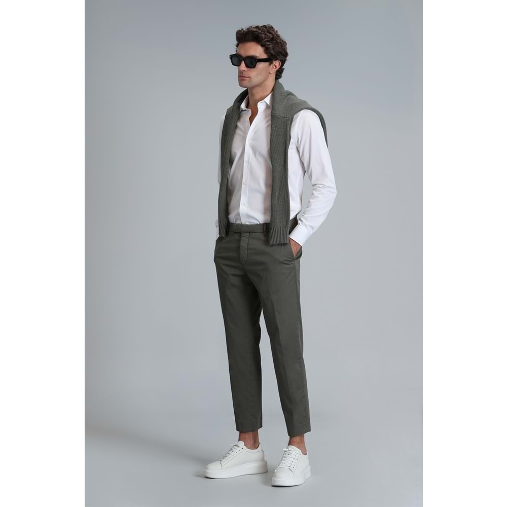Lufian 111190312 Plus Smart Erkek Chino Pantolon Slim Fit Erkek Pantolon