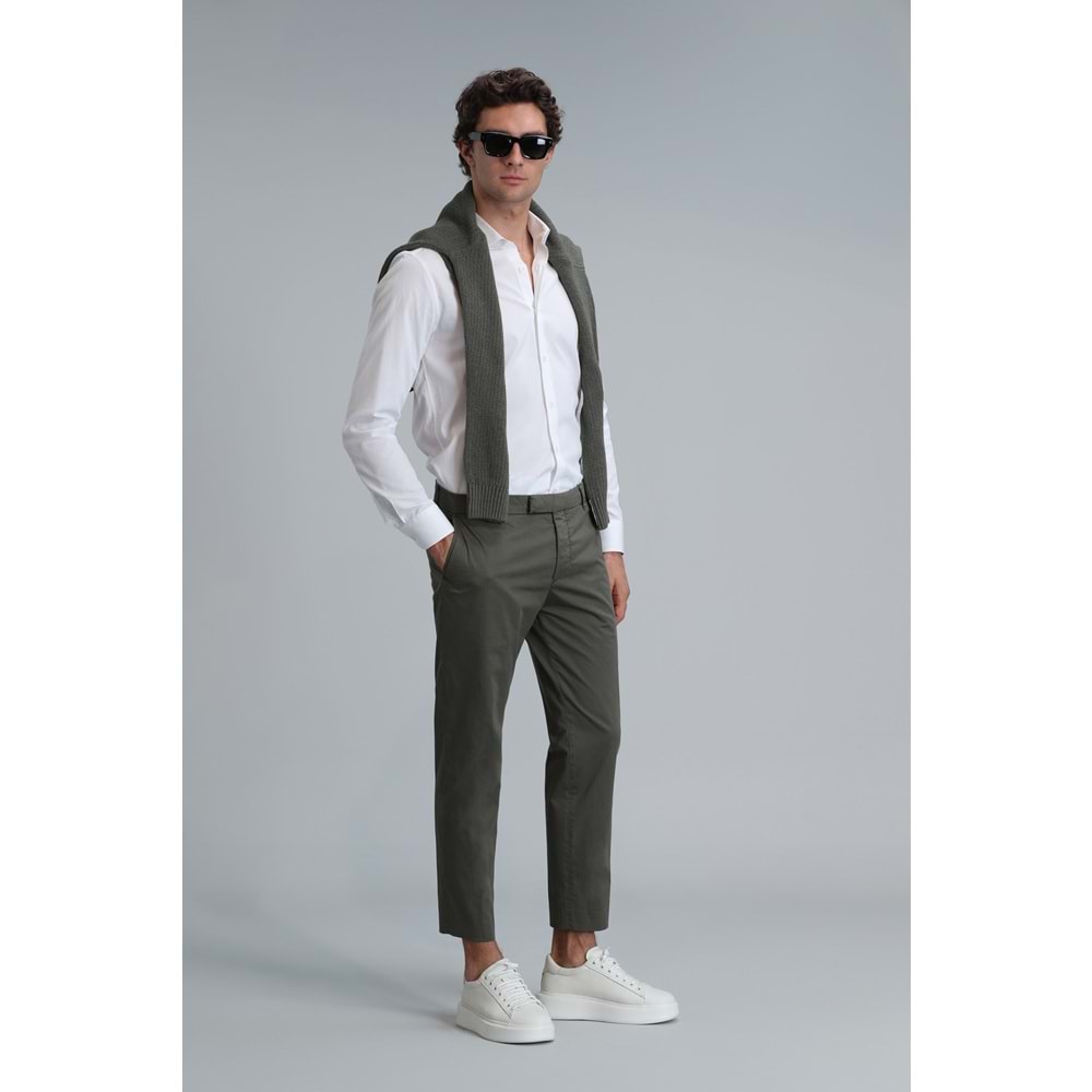 Lufian 111190312 Plus Smart Erkek Chino Pantolon Slim Fit Erkek Pantolon