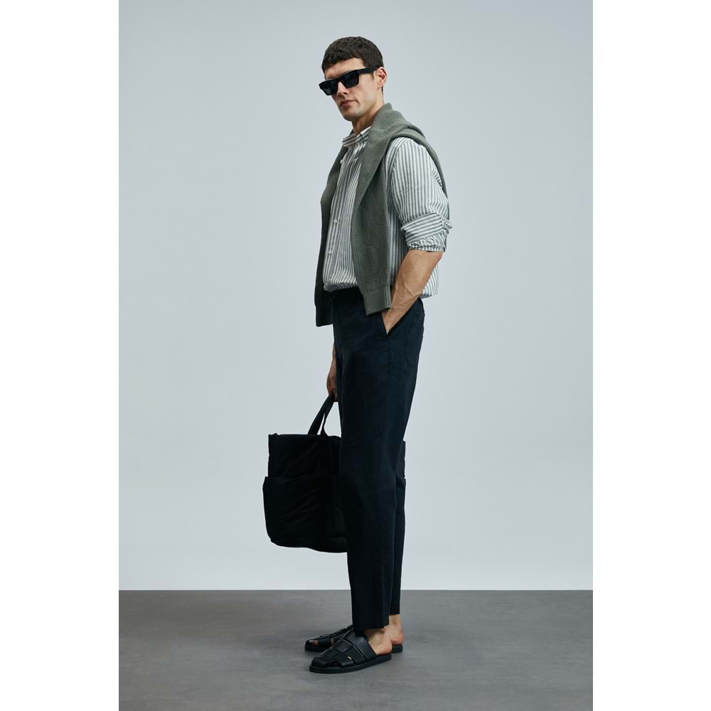 Lufian 111190350 Karl Smart Erkek Chino Pantolon Slim Fit Erkek Pantolon