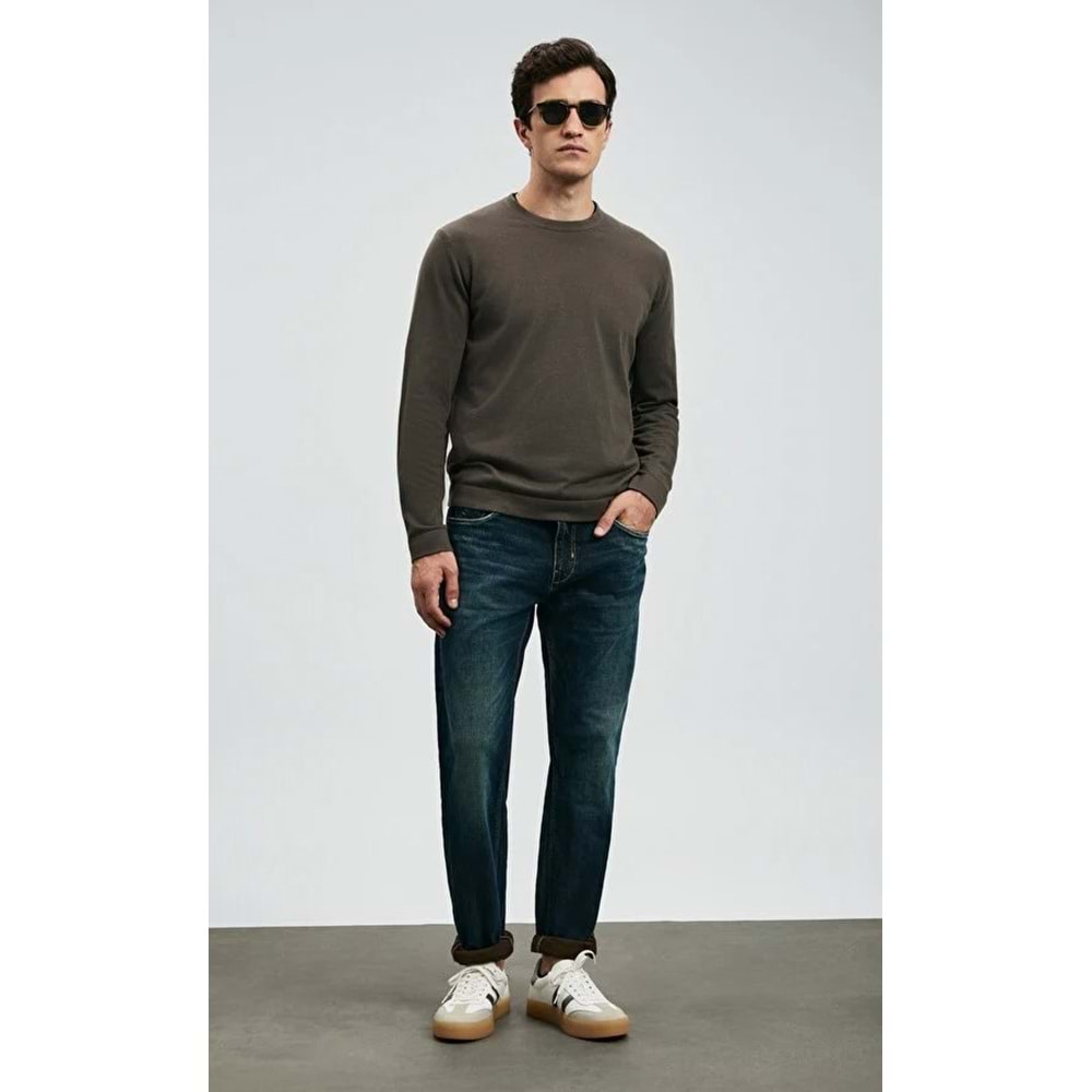 Lufian 112200227 Chrıs Spor Jean Erkek Pantolon Slim Fit Erkek Kot Pantolon