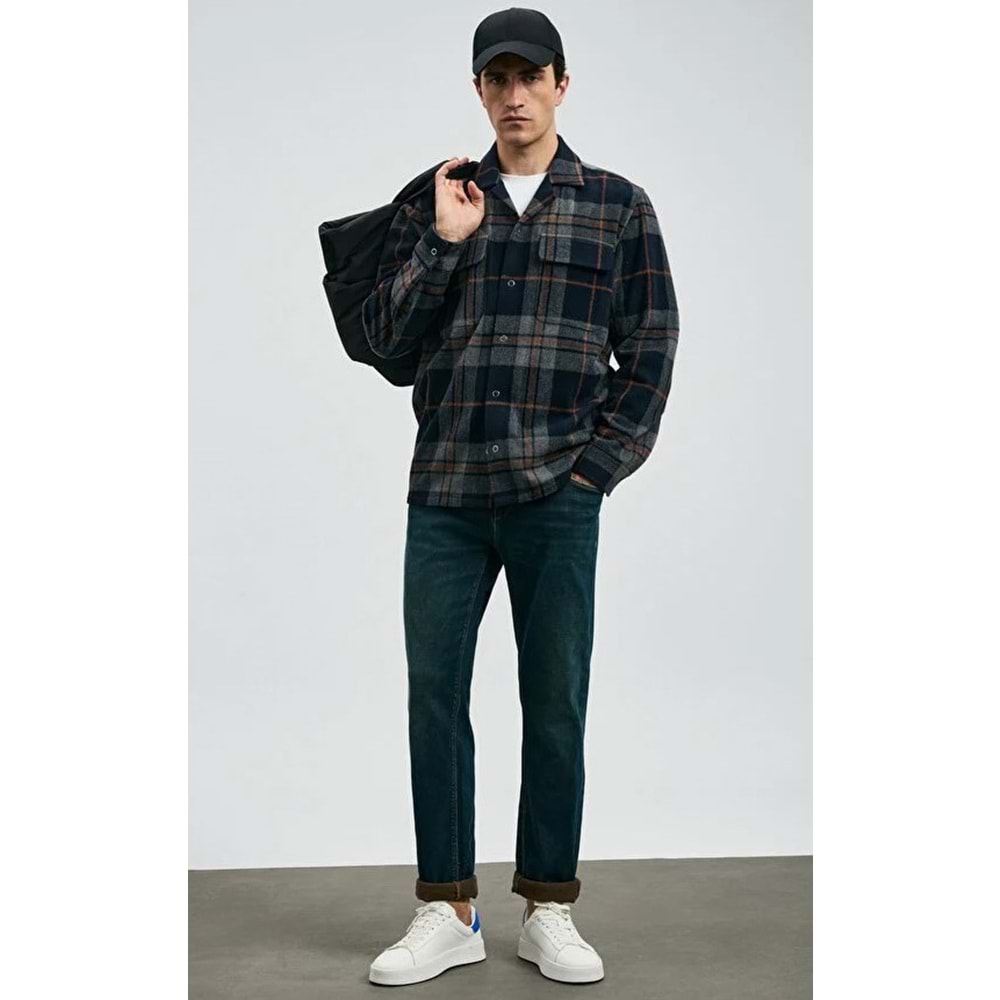 Lufian 112200228 Tımothı Spor Jean Erkek Pantolon Slim Fit Erkek Kot Pantolon