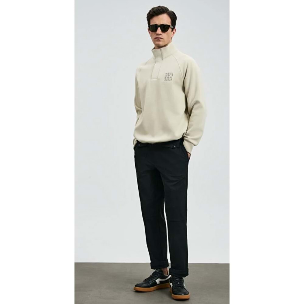 Lufian 112190346 Tom Fashion Slim Fit İçi Polarlı Kargo Pantolonu Erkek Pantolon