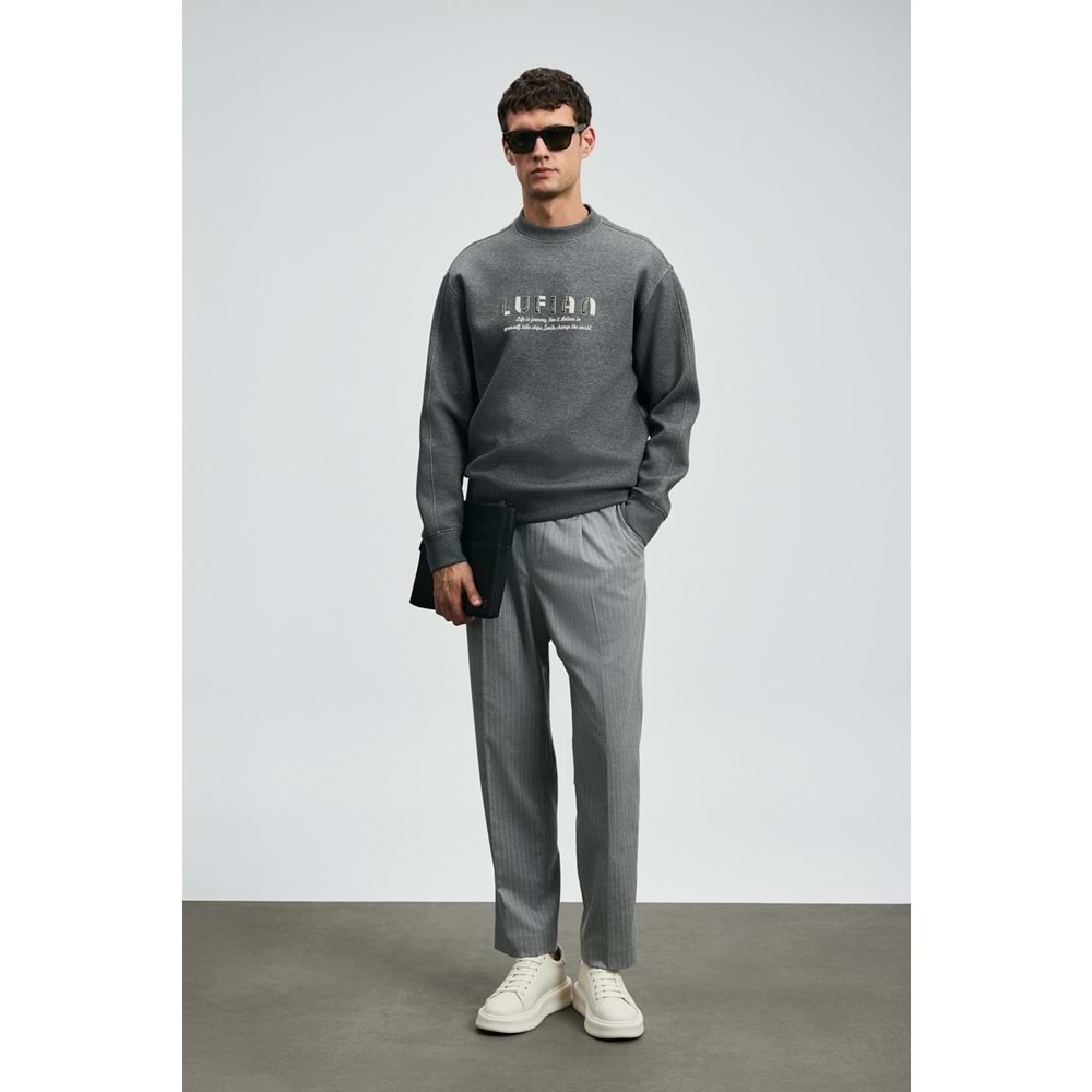 Lufian 112030178 Oracle Erkek Sweatshirt