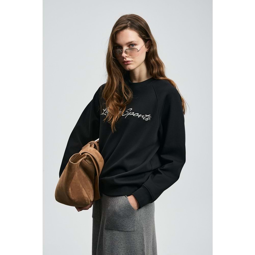 Lufian 122030018 Ander Kadın Örme Kadın Sweatshirt