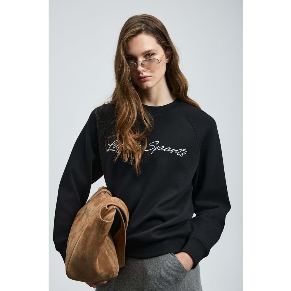Lufian 122030018 Ander Kadın Örme Kadın Sweatshirt