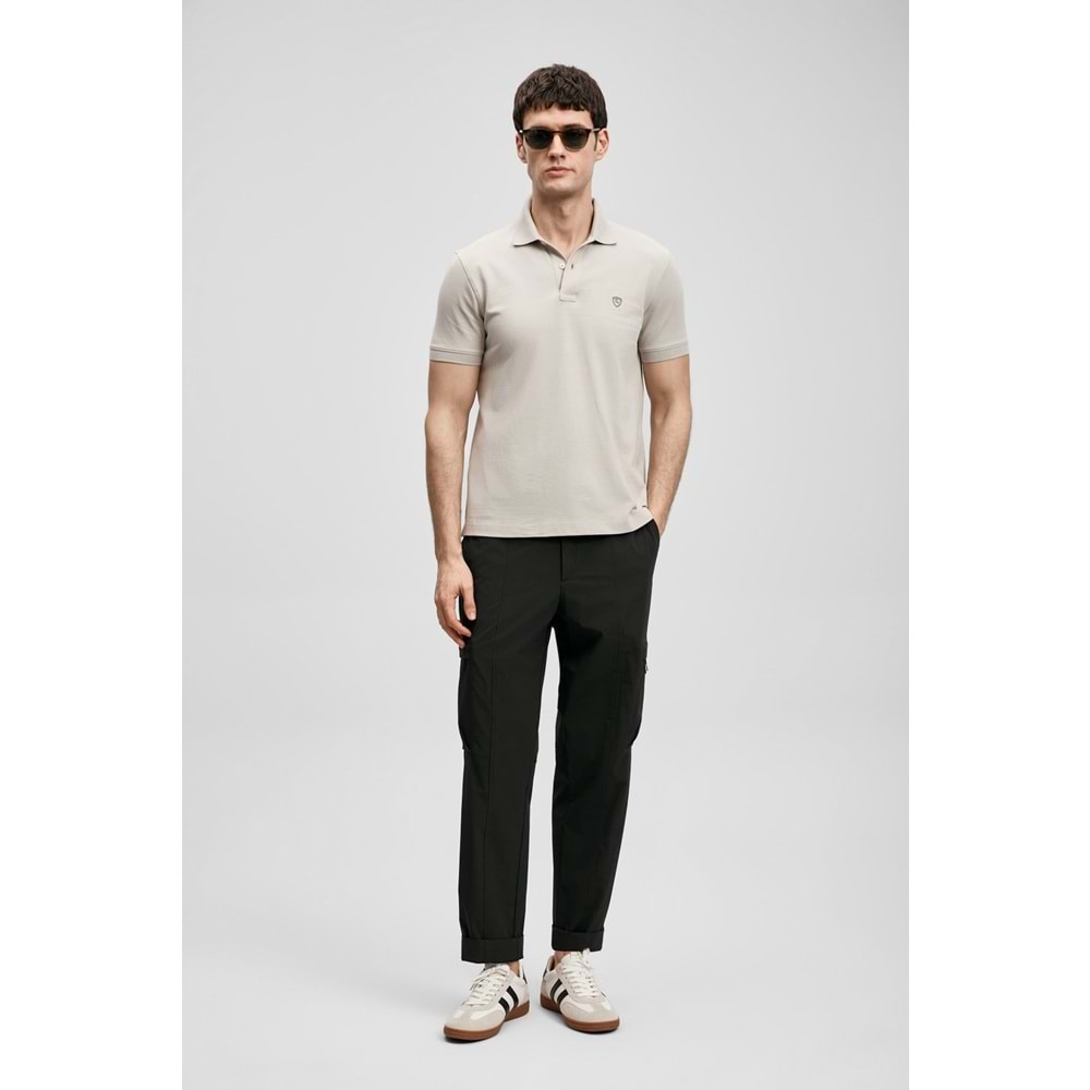 Lufian 111040230 Laon Smart Polo Yaka Tişört Erkek Tişort