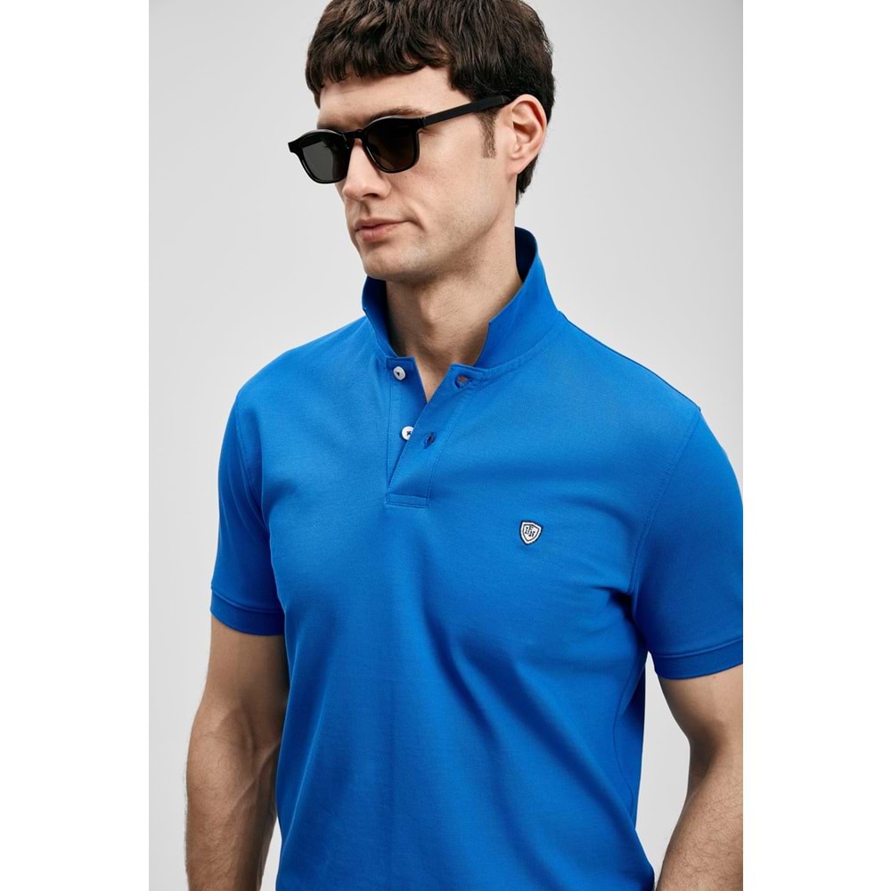 Lufian 111040230 Laon Smart Polo Yaka Tişört Erkek Tişort