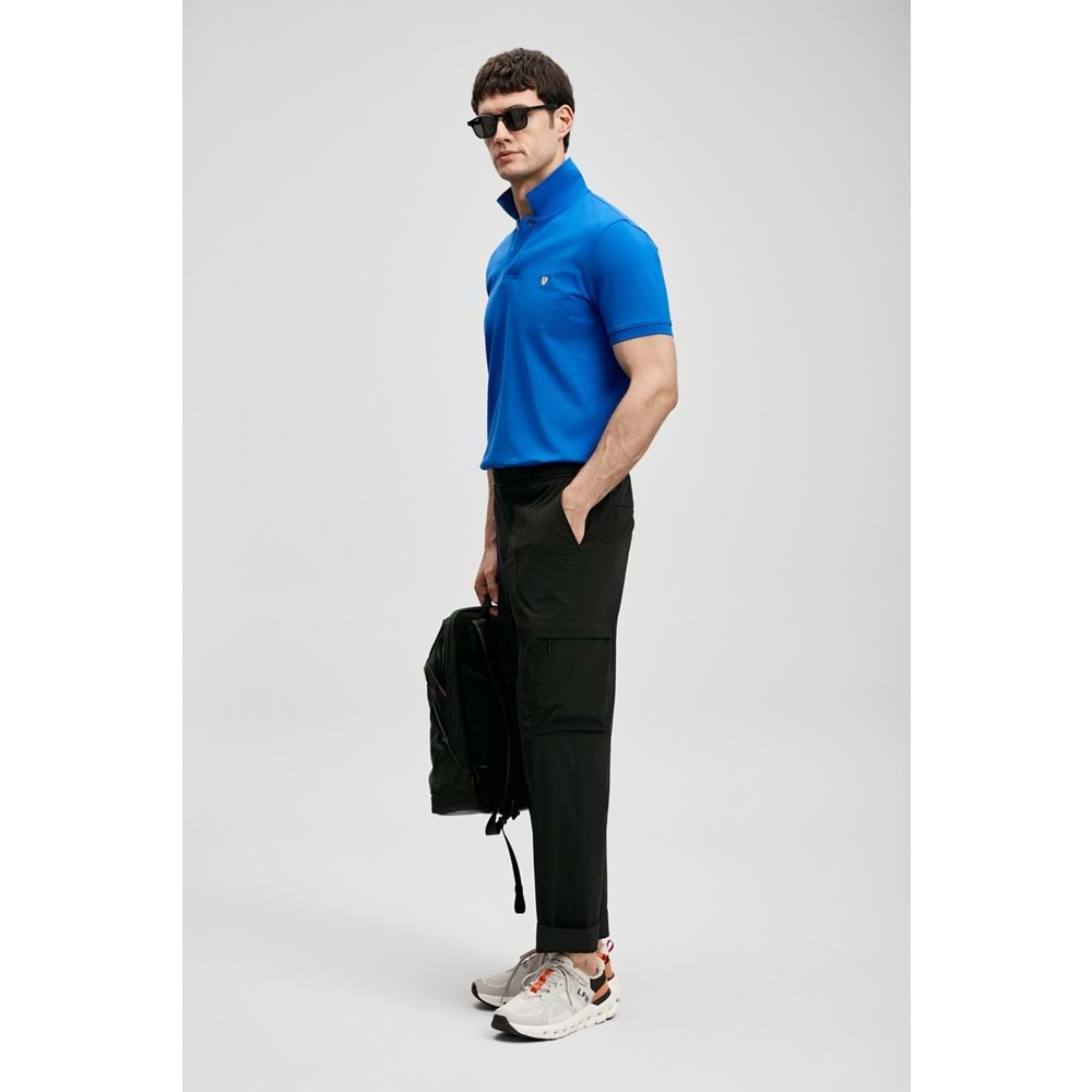 Lufian 111040230 Laon Smart Polo Yaka Tişört Erkek Tişort