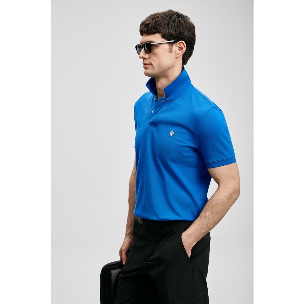Lufian 111040230 Laon Smart Polo Yaka Tişört Erkek Tişort