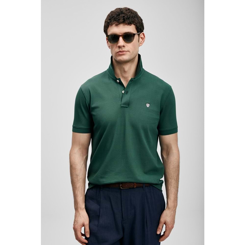 Lufian 111040230 Laon Smart Polo Yaka Tişört Erkek Tişort