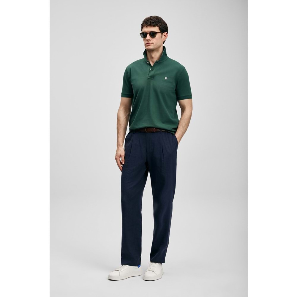 Lufian 111040230 Laon Smart Polo Yaka Tişört Erkek Tişort