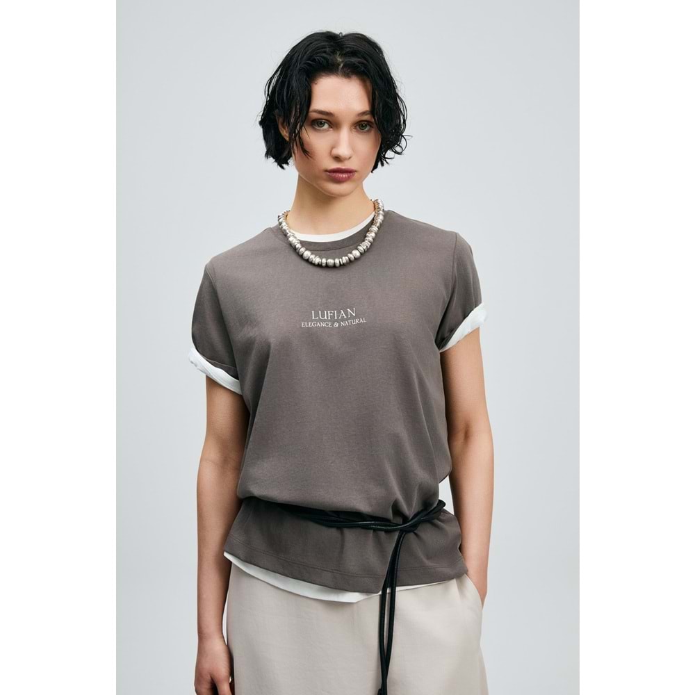 Lufian 121020030 Forest T-Shirt Kadın Tişört