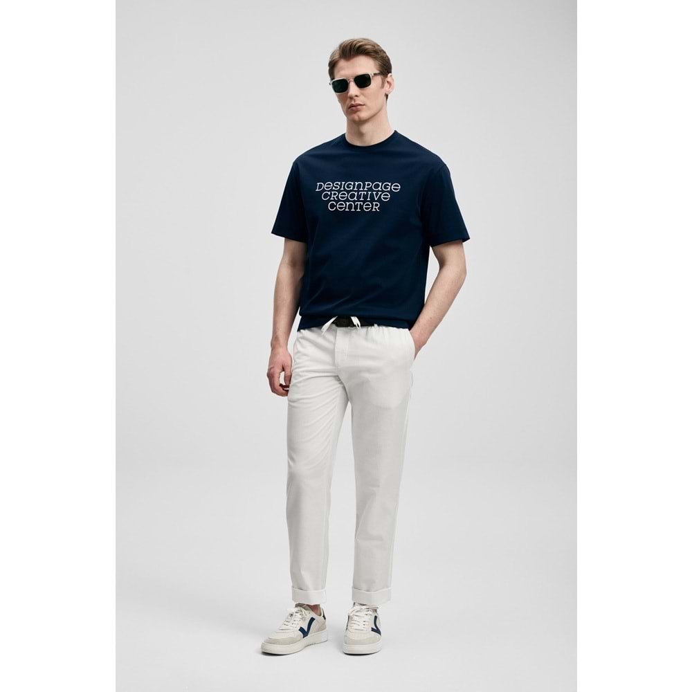 Lufian 111020284 Frank Erkek Basic T- Shirt Tişört Erkek Tişort