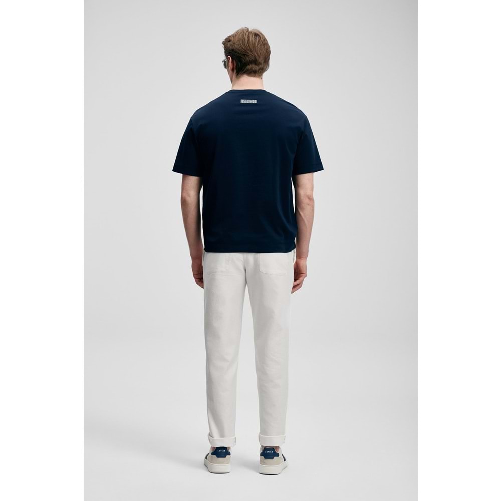 Lufian 111020284 Frank Erkek Basic T- Shirt Tişört Erkek Tişort