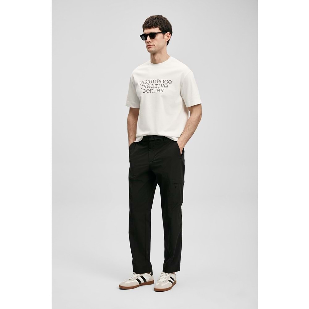 Lufian 111020284 Frank Erkek Basic T- Shirt Tişört Erkek Tişort