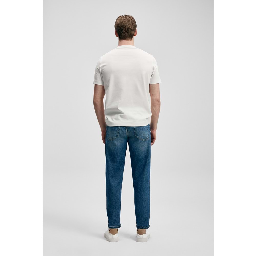 Lufian 111020292 Duck Modern Grafik T-Shirt Erkek Tişort