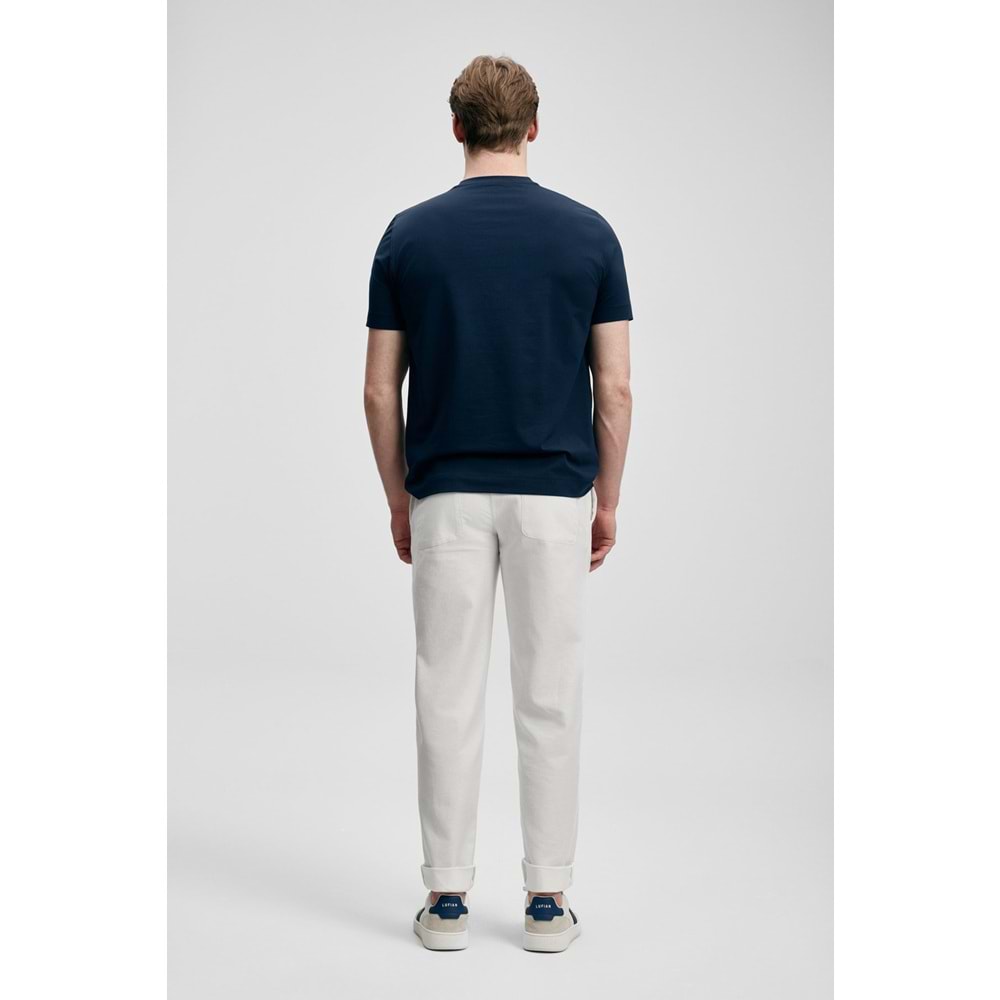 Lufian 111020280 Oscar Modern Grafik T- Shirt Tişört Erkek Tişort