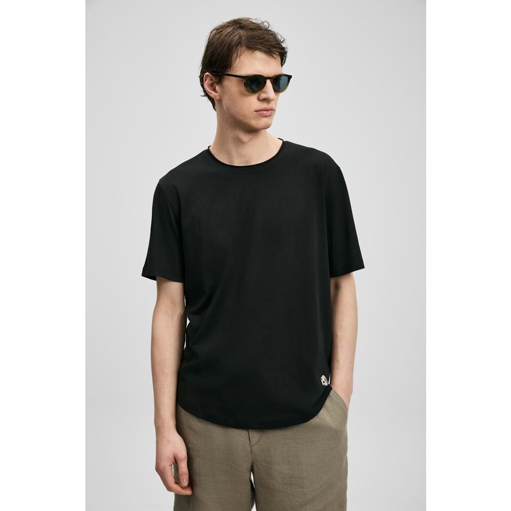 Lufian 111020312 Junya Erkek Basic T- Shirt Tişört Erkek Tişort