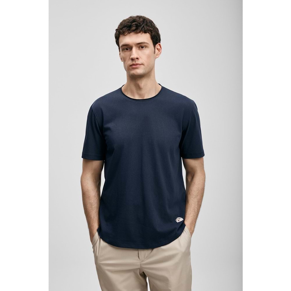 Lufian 111020312 Junya Erkek Basic T- Shirt Tişört Erkek Tişort