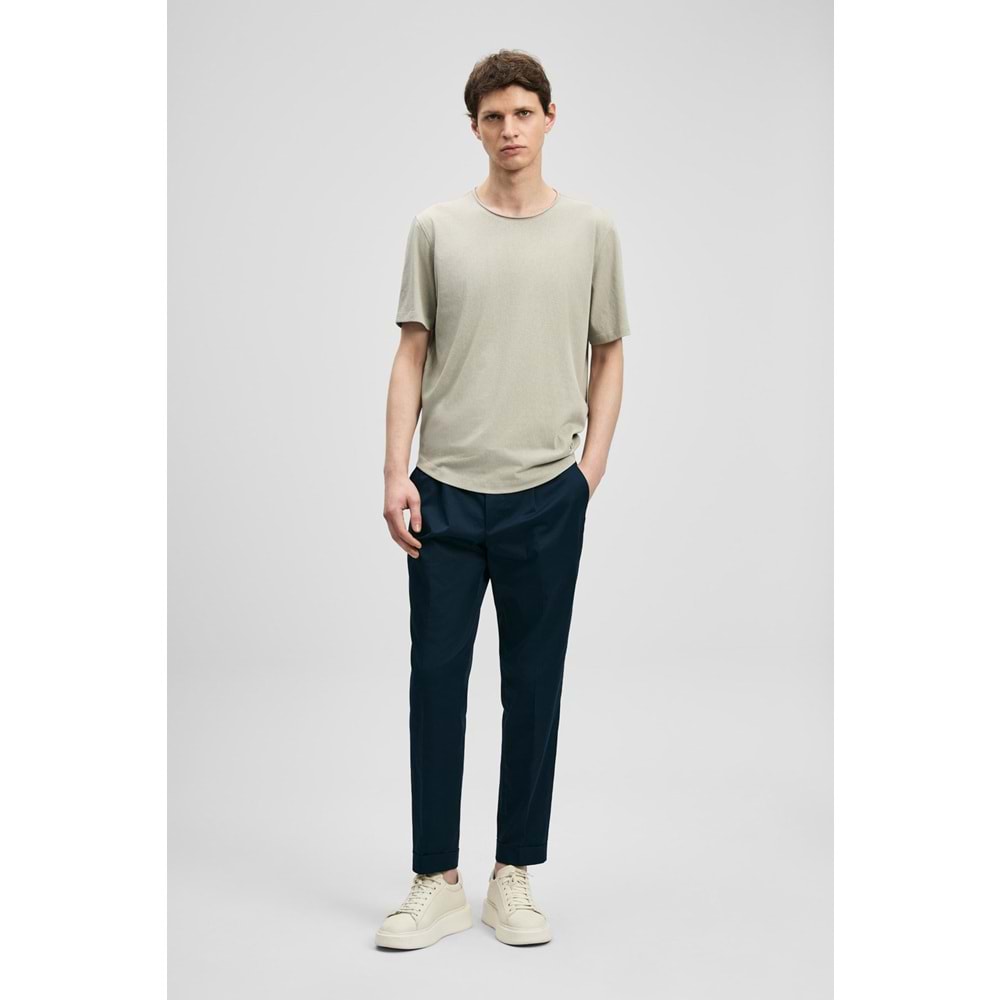 Lufian 111020312 Junya Erkek Basic T- Shirt Tişört Erkek Tişort