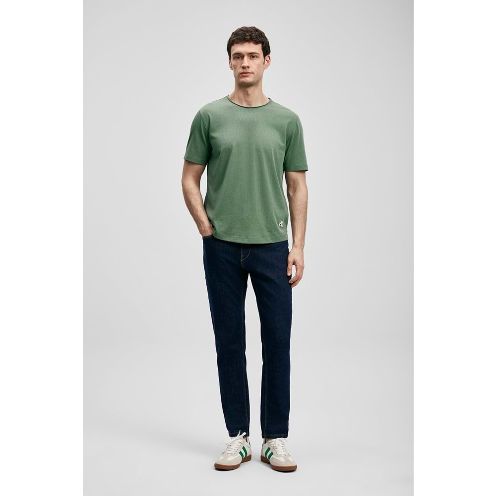 Lufian 111020312 Junya Erkek Basic T- Shirt Tişört Erkek Tişort
