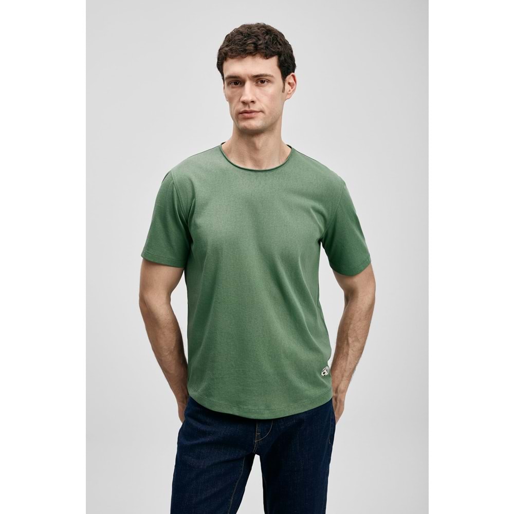 Lufian 111020312 Junya Erkek Basic T- Shirt Tişört Erkek Tişort