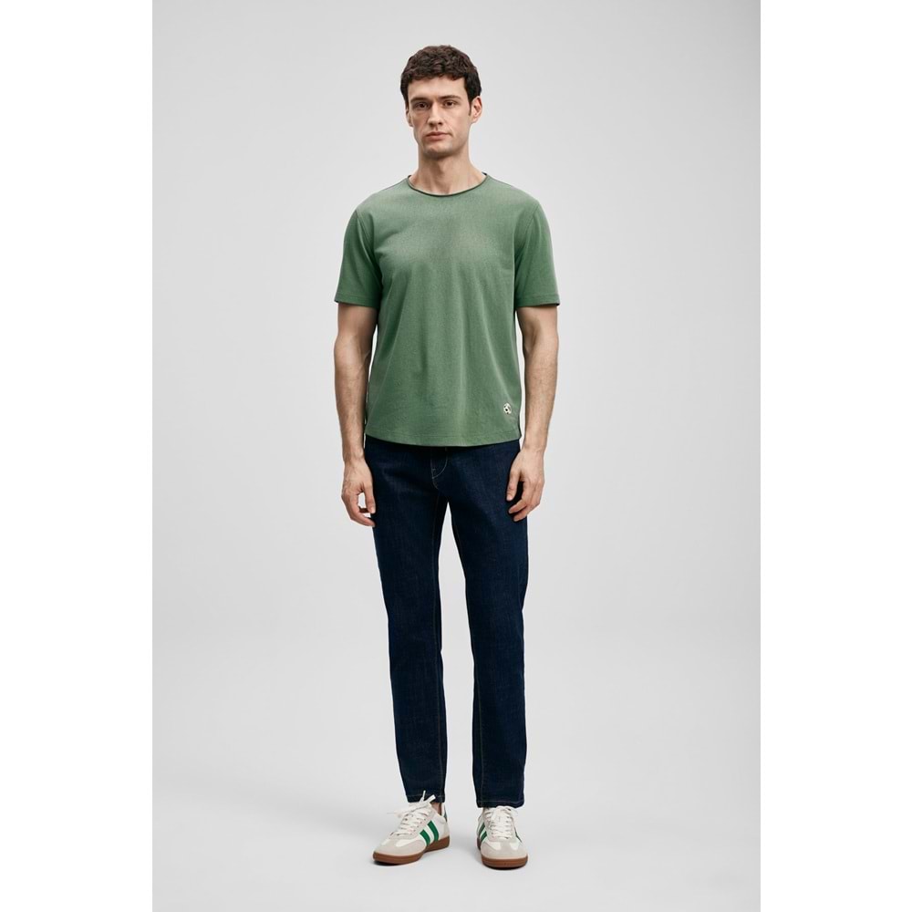 Lufian 111020312 Junya Erkek Basic T- Shirt Tişört Erkek Tişort