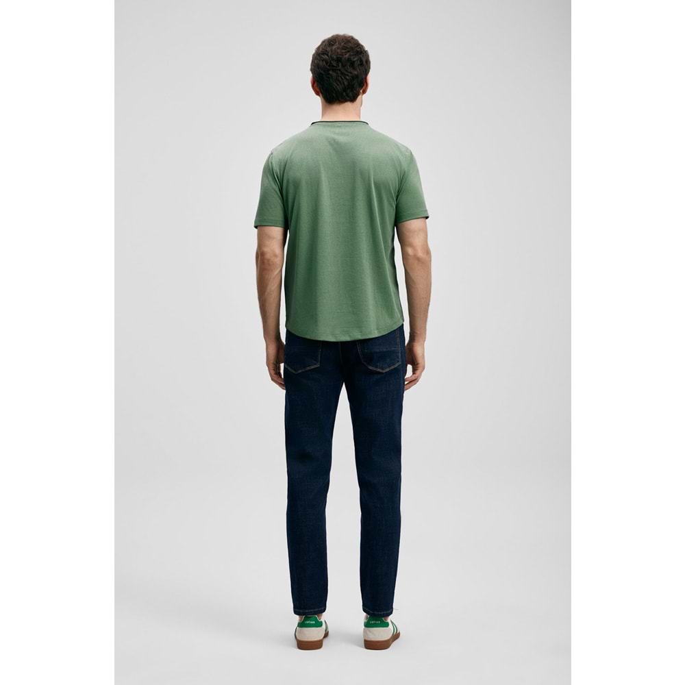 Lufian 111020312 Junya Erkek Basic T- Shirt Tişört Erkek Tişort