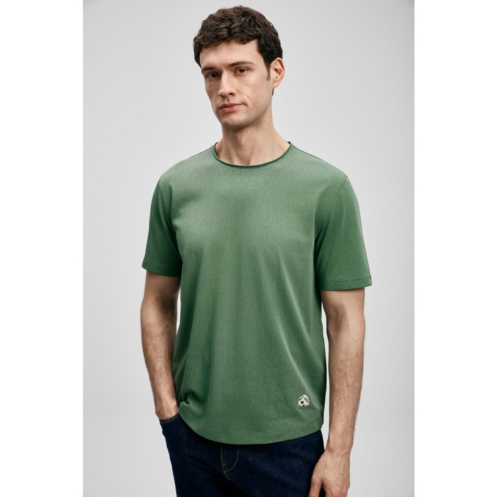 Lufian 111020312 Junya Erkek Basic T- Shirt Tişört Erkek Tişort
