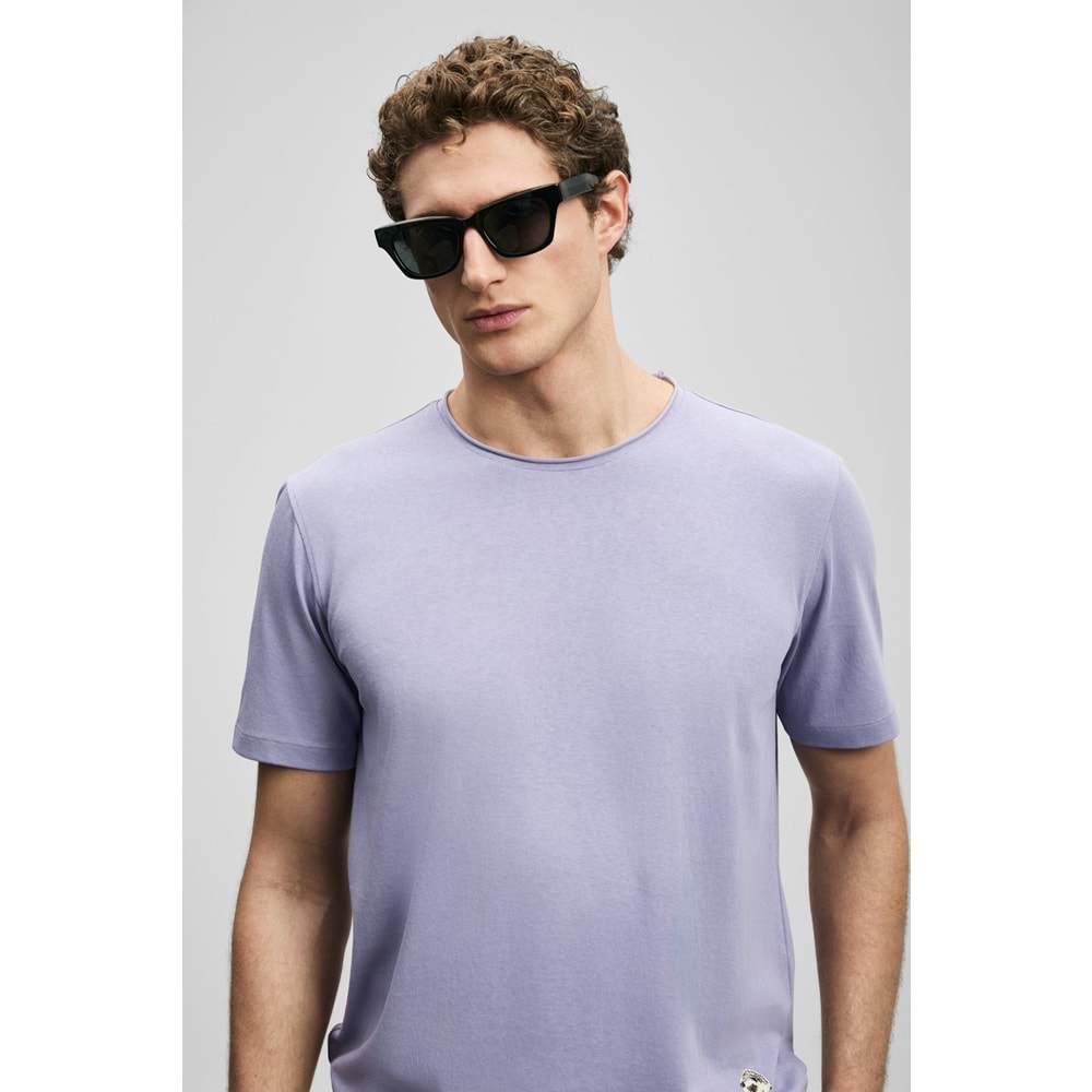Lufian 111020312 Junya Erkek Basic T- Shirt Tişört Erkek Tişort