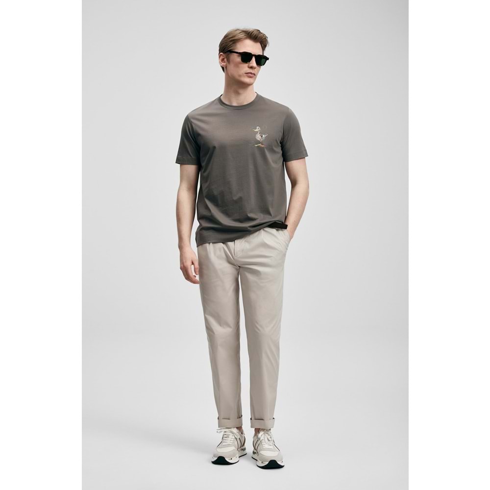 Lufian 111020313 Fınx Modern Grafik T- Shirt Erkek Tişort