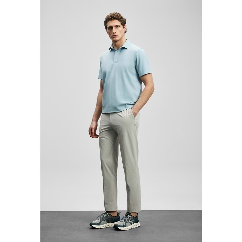Lufian 111040234 Hudson Smart Polo Yaka Tişört Erkek Tişort