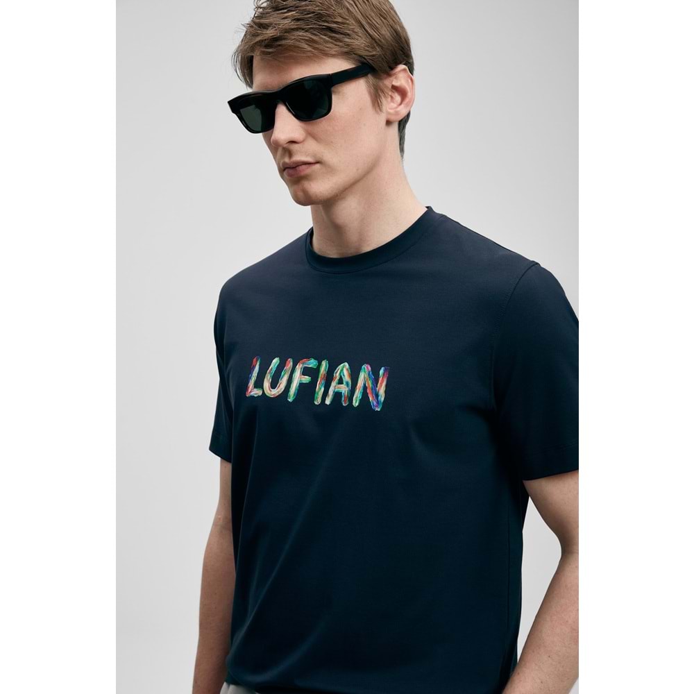 Lufian 111020317 Surge Erkek Basic T- Shirt Tişört Erkek Tişort