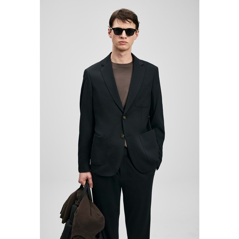 Lufian 111140175 Noa Spor Erkek Blazer Ceket Slim Fit Erkek Ceket