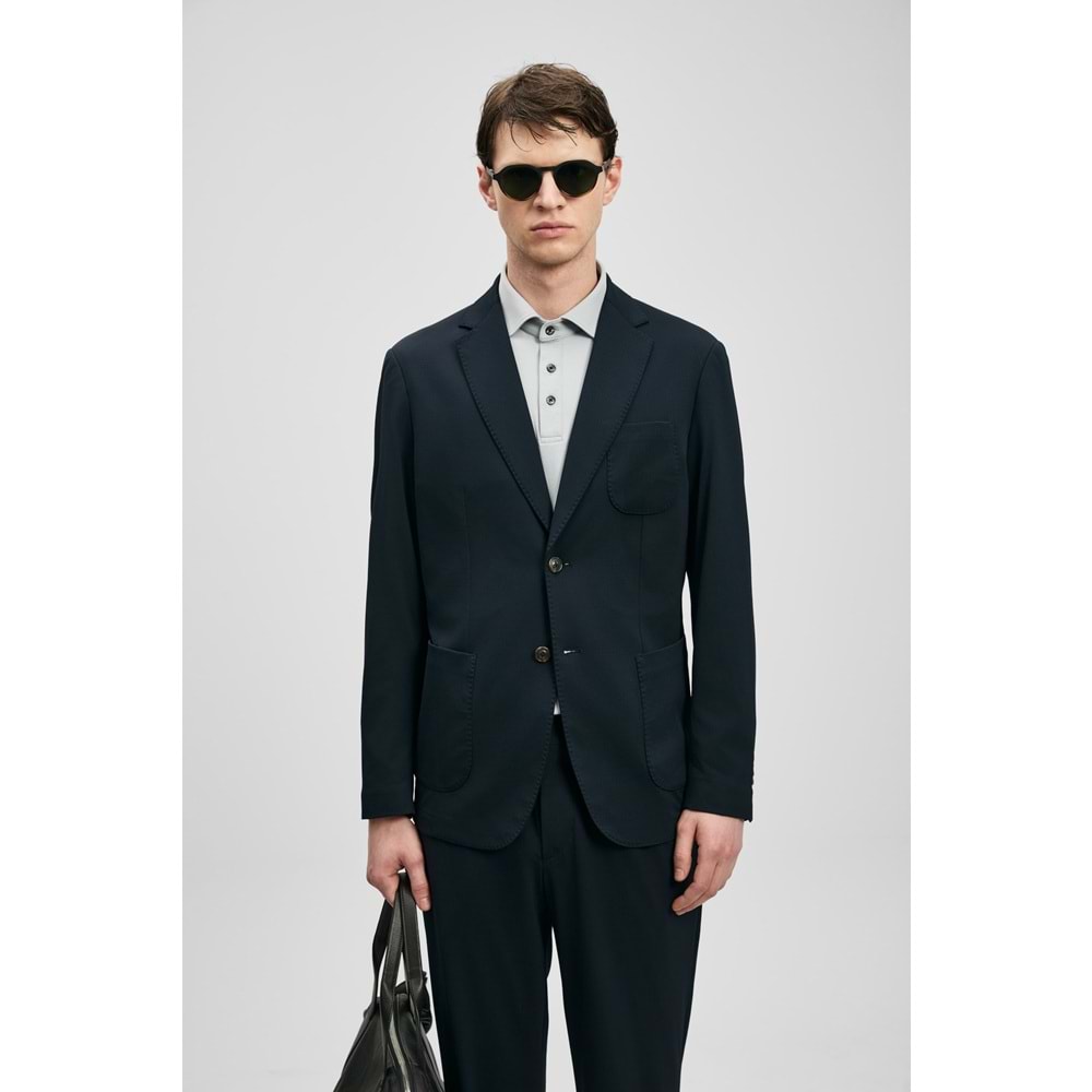 Lufian 111140175 Noa Spor Erkek Blazer Ceket Slim Fit Erkek Ceket