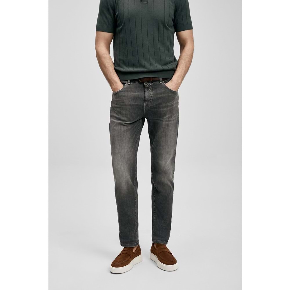 Lufian 111200244 Quel Smart Jean Erkek Pantolon Slim Fit Erkek Kot Pantolon
