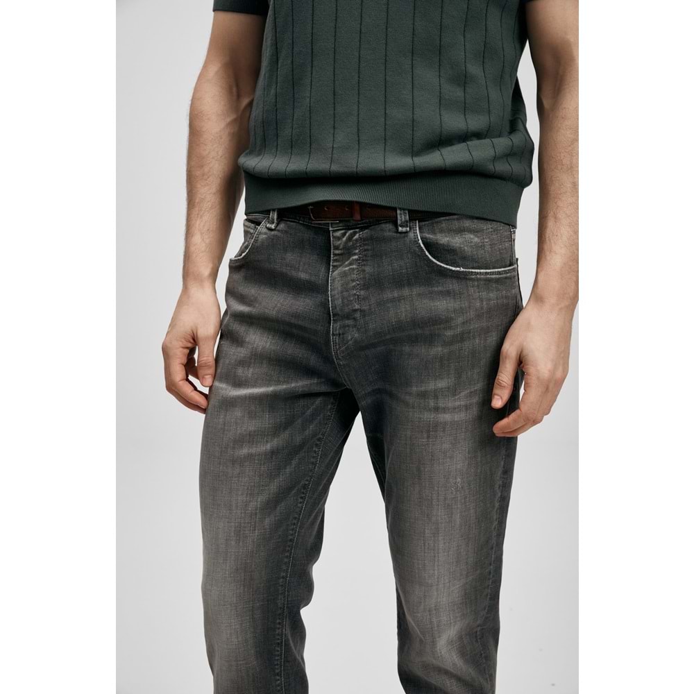 Lufian 111200244 Quel Smart Jean Erkek Pantolon Slim Fit Erkek Kot Pantolon