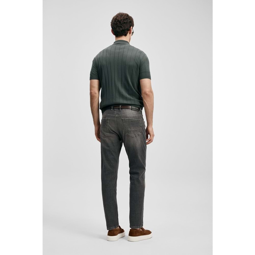 Lufian 111200244 Quel Smart Jean Erkek Pantolon Slim Fit Erkek Kot Pantolon