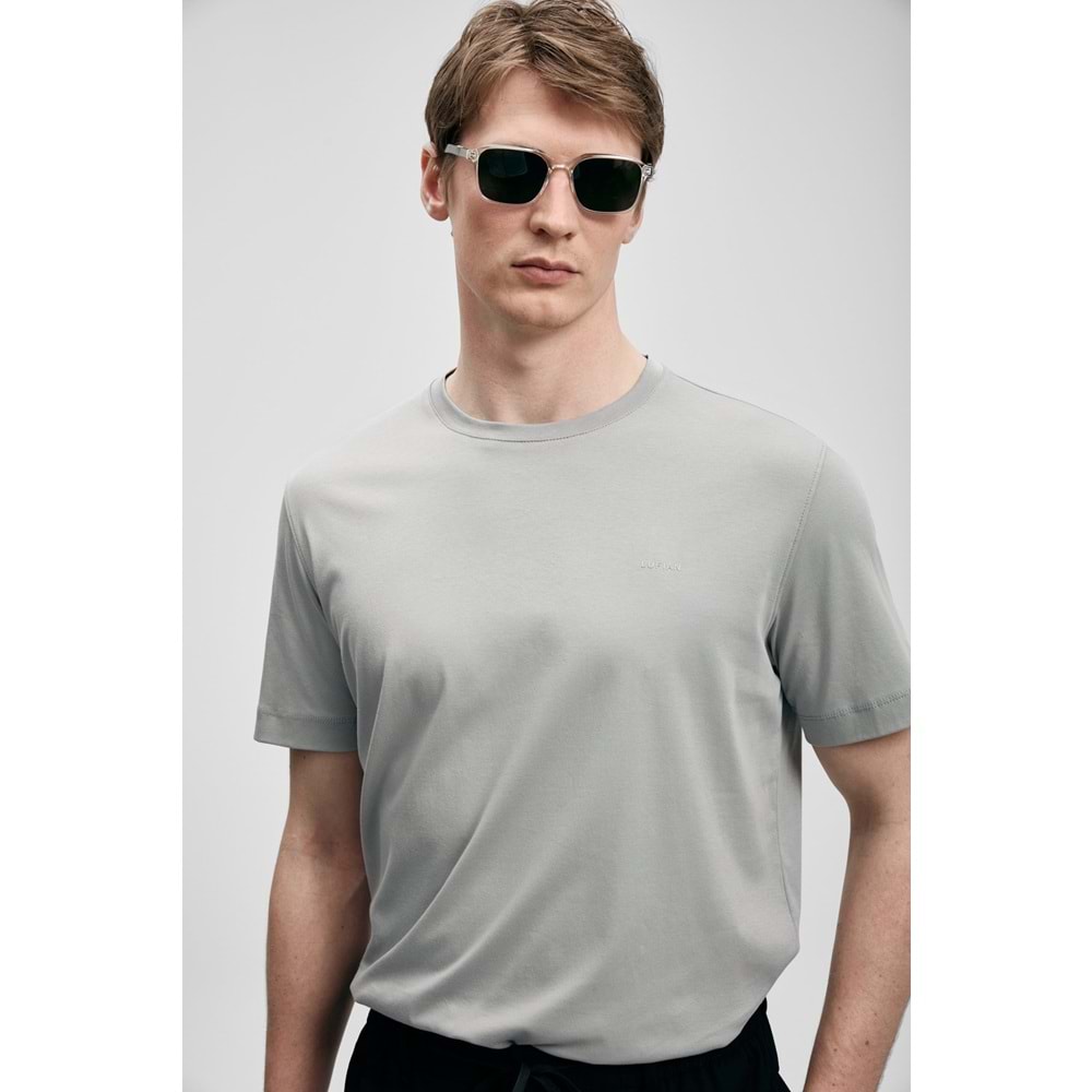 Lufian 111020321 Bran Modern Grafik T- Shirt Tişört Erkek Tişort