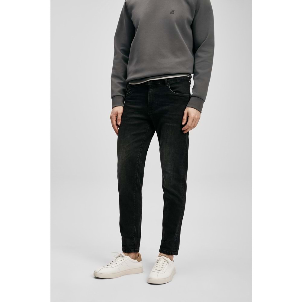 Lufian 111200242 Wılıam Smart Jean Erkek Pantolon Slim Fit Erkek Kot Pantolon
