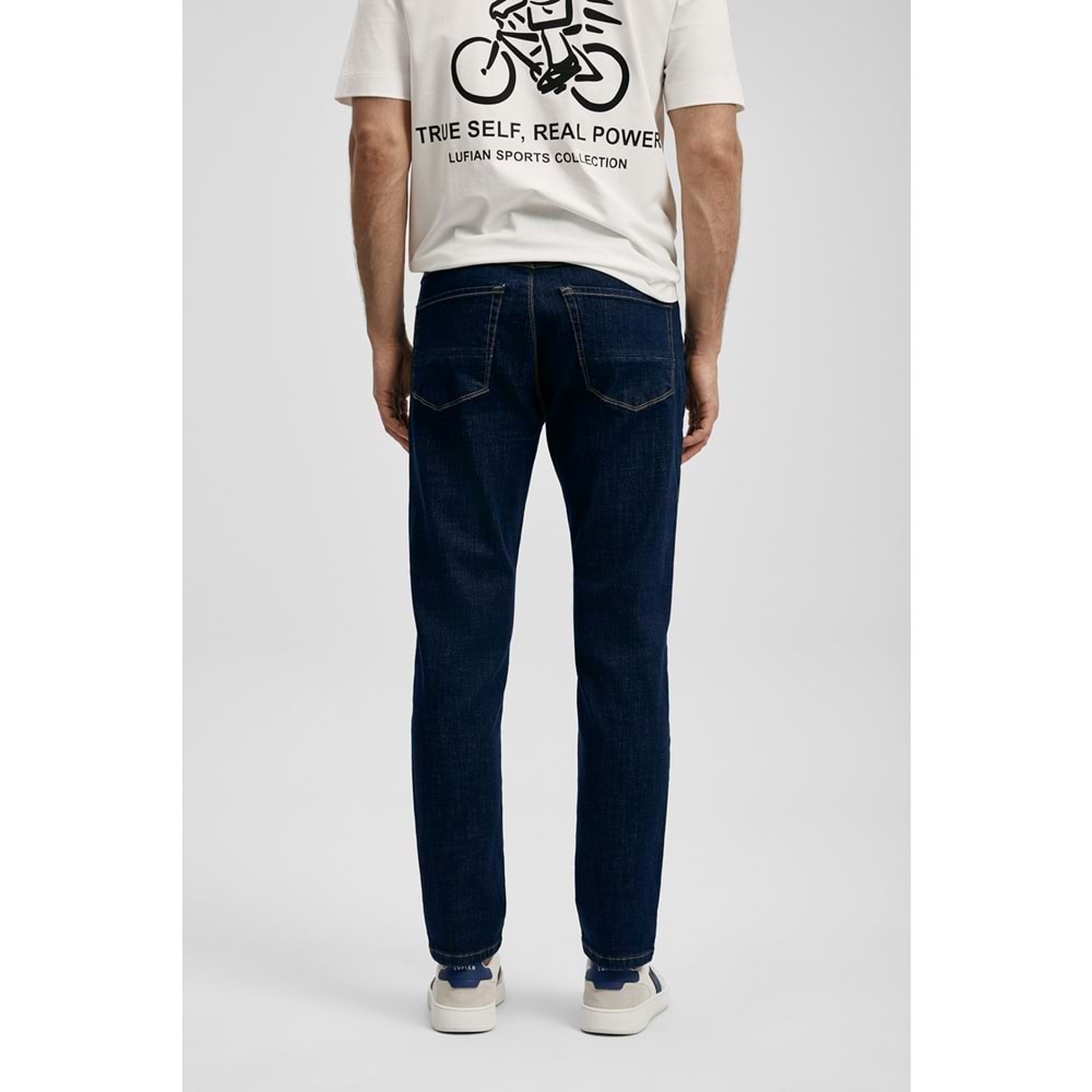 Lufian 111200221 Aqua Smart Jean Erkek Pantolon Slim Fit Erkek Kot Pantolon