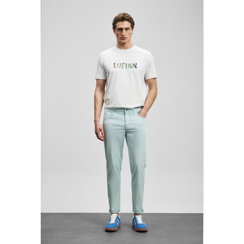 Lufian 111020317 Surge Erkek Basic T- Shirt Tişört Erkek Tişort