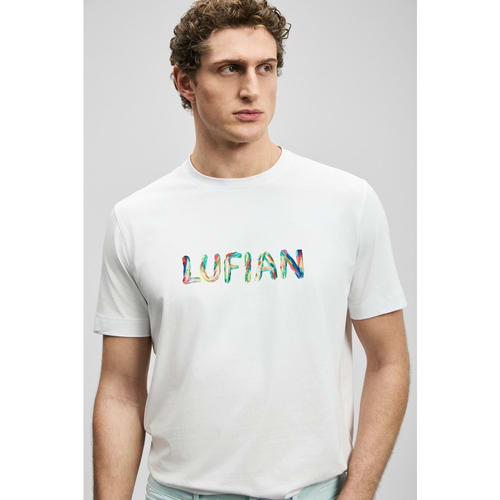 Lufian 111020317 Surge Erkek Basic T- Shirt Tişört Erkek Tişort