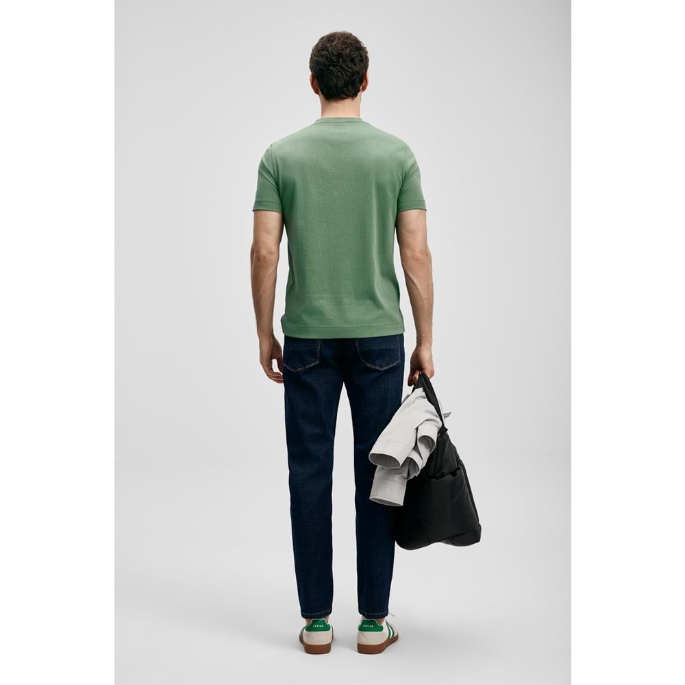 Lufian 111020296 Charlıe Modern Grafik T- Shirt Erkek Tişort